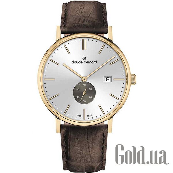 Купить Claude Bernard Мужские часы Slim Line Small Second 65004 37J AIDG