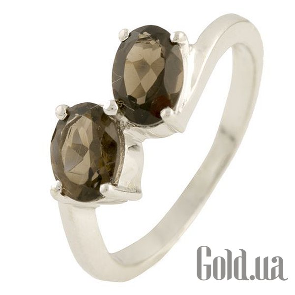 

Женские кольца Fresh Jewelry, Женское серебряное кольцо с раухтопазами, 17.5