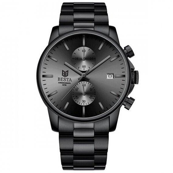 Besta Чоловічий годинник Mars Black 3093