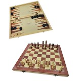 Duke Игровой набор 3 в 1 нарды, шахматы, шашки DN36197, 1792484