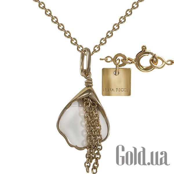 

Женские колье и кулоны Nina Ricci, Желтый, Кулон с цепочкой с эмалью в позолоте