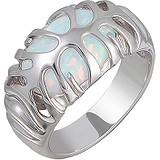 Женское серебряное кольцо с опалом, 1644773