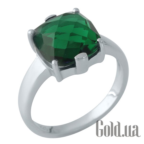 

Женские кольца Fresh Jewelry, Женское серебряное кольцо с синт. изумрудом, 18