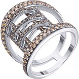 Женское золотое кольцо с бриллиантами, 1673445