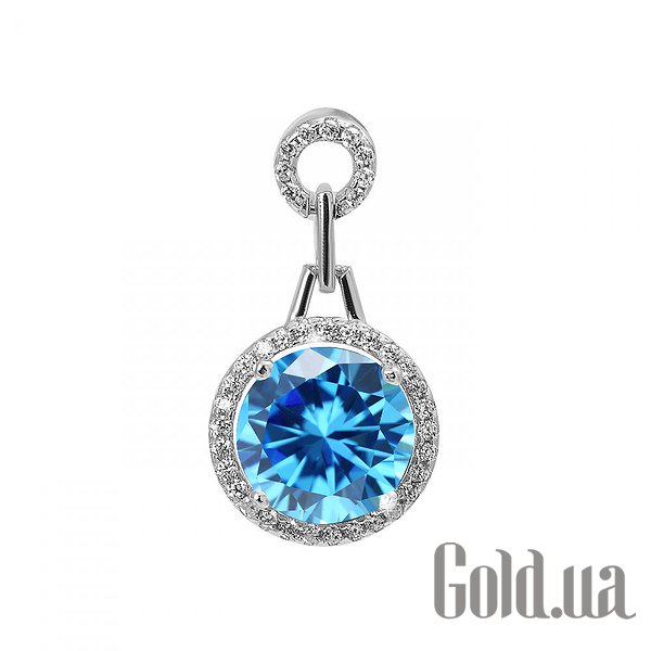 

Женские кулоны Lurie Jewelry, Серебряный кулон с куб. циркониями