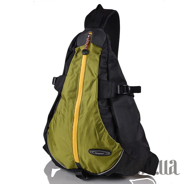 

Рюкзак Onepolar, Черный;зеленый;желтый, Рюкзак W1305-green