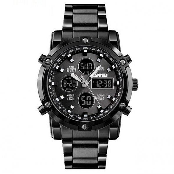 Skmei Мужские часы Molot Limited AllBlack 2191