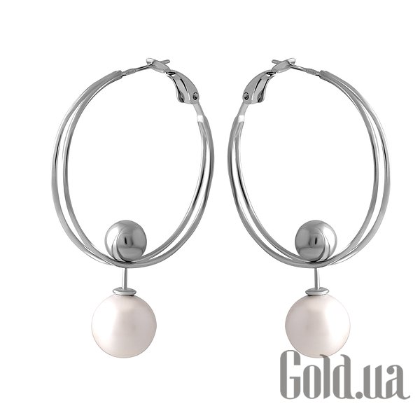 

Серьги с подвесками Fresh Jewelry, Серебряные серьги с культив. жемчугом