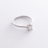 Золотое кольцо с бриллиантом, 1742565