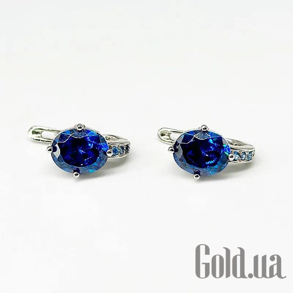 

Серьги Silvex925, Серебряные серьги с куб. циркониями