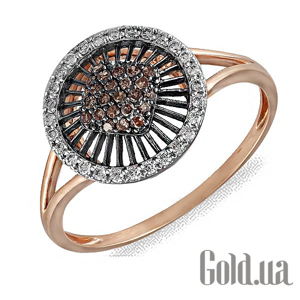 

Кольцо Lurie Jewelry, Женское золотое кольцо с бриллиантами, 19