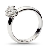 Золотое кольцо с бриллиантом, 1553382