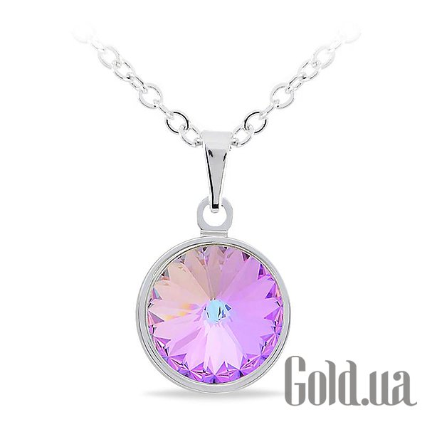 

Женские колье и кулоны Kobi, Стальной, Кулон с цепочкой с кристаллом Swarovski