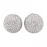 Срібні сережки з куб. цирконіями - фото 3