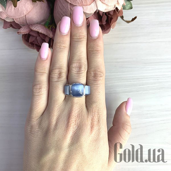 

Женские кольца Fresh Jewelry, Женское серебряное кольцо с кошачьим глазом, 17