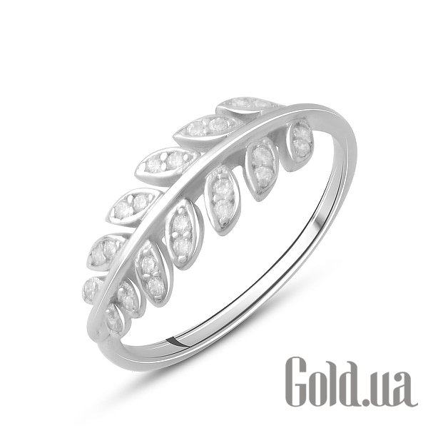 

Женские кольца Fresh Jewelry, Женское серебряное кольцо с куб. циркониями, 18