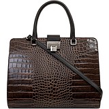 Mattioli Женская сумка 065-17C темно-коричневая амазония, 1765862