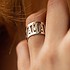 Женское серебряное кольцо - фото 3