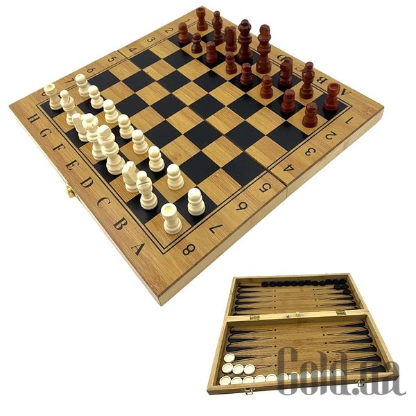 

Шахматы Duke, Игровой набор 3 в 1 нарды, шахматы, шашки DN36040