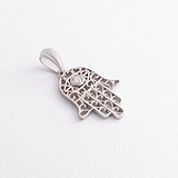 Срібний кулон с куб. цирконієм