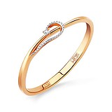 Женское золотое кольцо с бриллиантом, 1512935