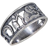 Женское серебряное кольцо, 1647079