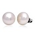 Срібні сережки з культів. перлами - фото 1