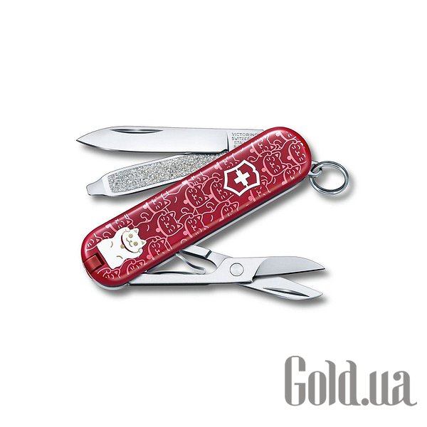 

Нож Victorinox, Мультитул Classic LE "Lucky Cat" 06223.L2106