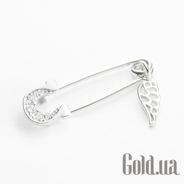 

Булавка/заколка Silvex925, Серебряная булавка с куб. циркониями