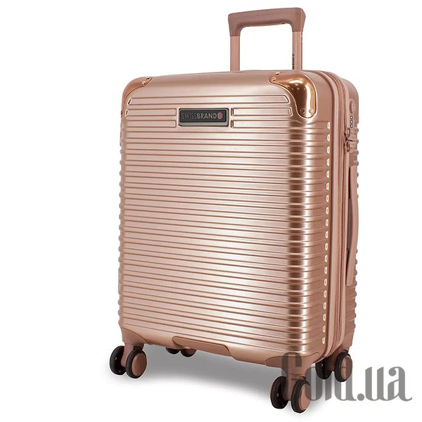 

Дорожная сумка Swissbrand, Розовый, Чемодан Rome (L) Rose Gold