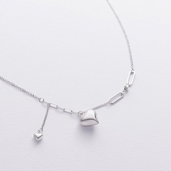 Серебряное колье