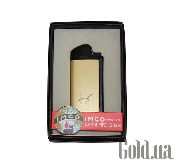 IMCO Зажигалка Chic 4 Pipe Flint gold IM1800001 IM1800001 – изображение 3