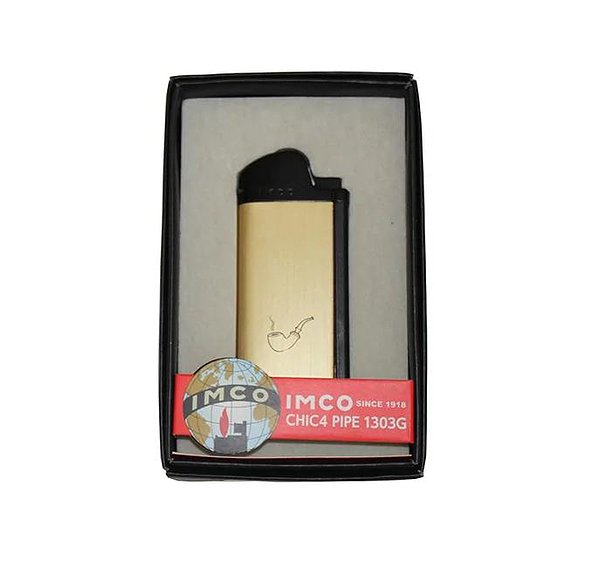 IMCO Зажигалка Chic 4 Pipe Flint gold IM1800001 IM1800001 – изображение 3
