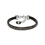 Жіночий браслет з мистецтв. замші з кристалами Swarovski, 1644520