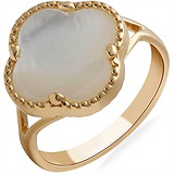 Женское золотое кольцо с перламутром, 1664744