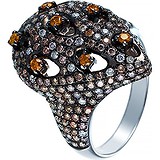 Женское золотое кольцо с бриллиантами, 1673448