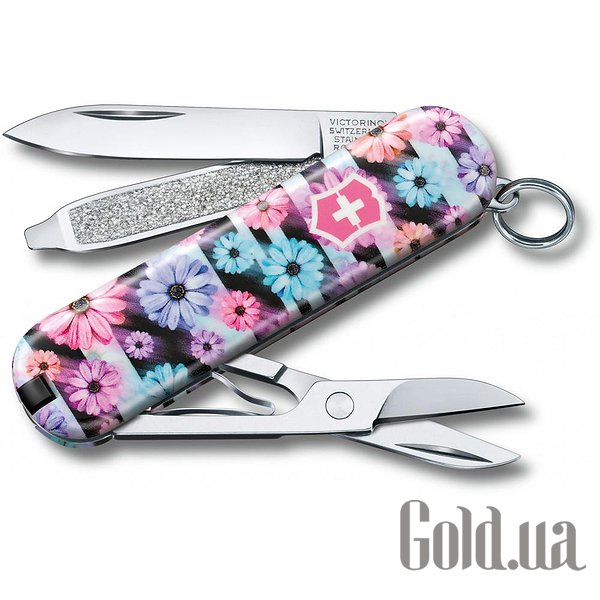 

Нож Victorinox, Мультитул Classic LE "Dynamic Floral" 06223.L2107