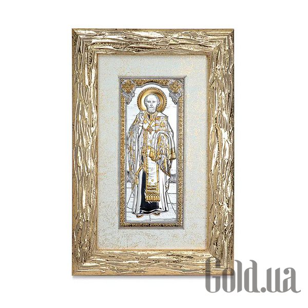 

Икона Linea Argenti, Икона "Николай Чудотворец" QOF211/19N