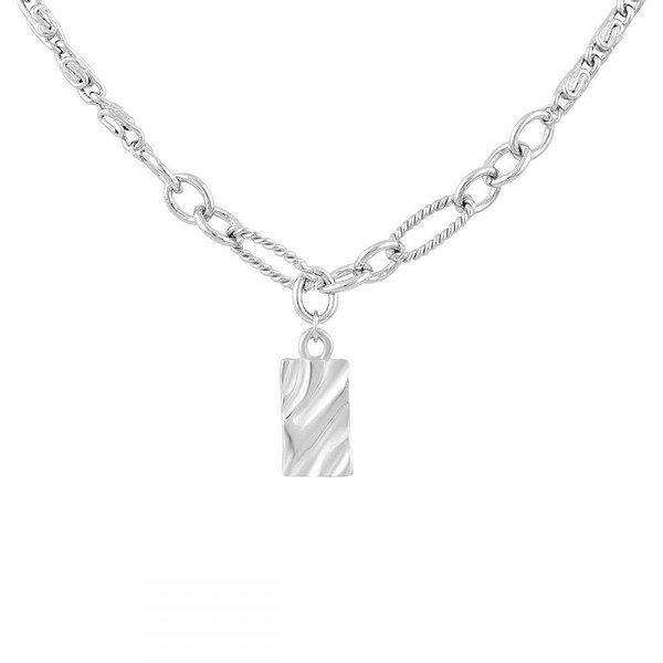 Серебряное колье