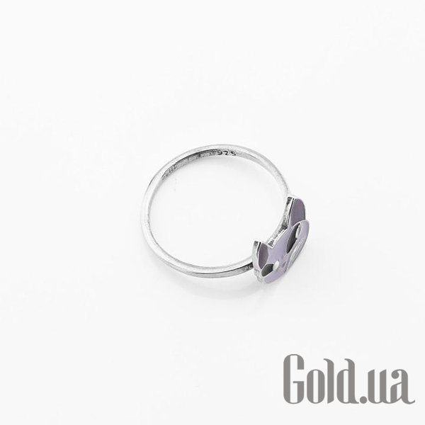 Женское серебряное кольцо с эмалью DIA3102785 – изображение 2