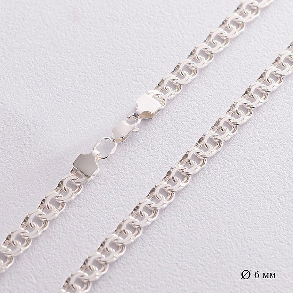 Серебряная цепь onxбс11736 – изображение 2