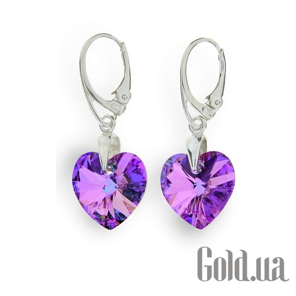 

Серьги с подвесками Spark, Стальной, Серьги с кристаллами Swarovski
