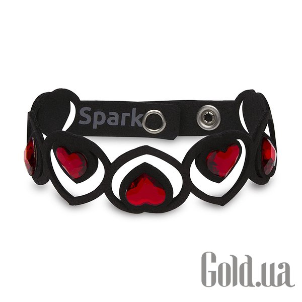 

Женский браслет Spark, Черный, Женский браслет из искусств. замши с кристаллами Swarovski