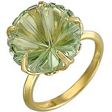 Женское золотое кольцо с празиолитом, 1654249