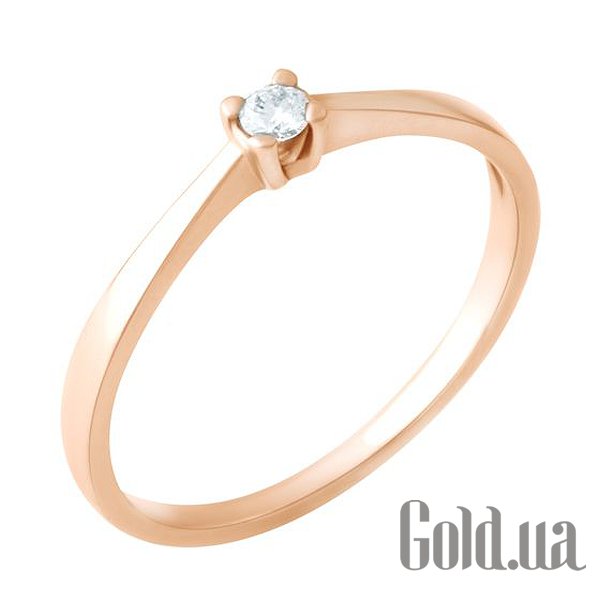 

Кольцо Fresh Jewelry, Золотое кольцо с бриллиантом, 17.5