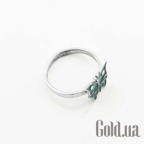 Женское серебряное кольцо с эмалью DIA3102788 – изображение 2