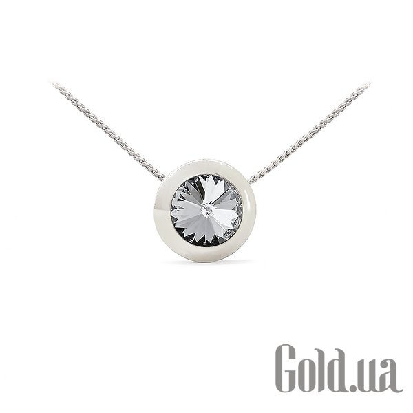 

Женские колье и кулоны Kobi, Стальной, Кулон с цепочкой с кристаллом Swarovski