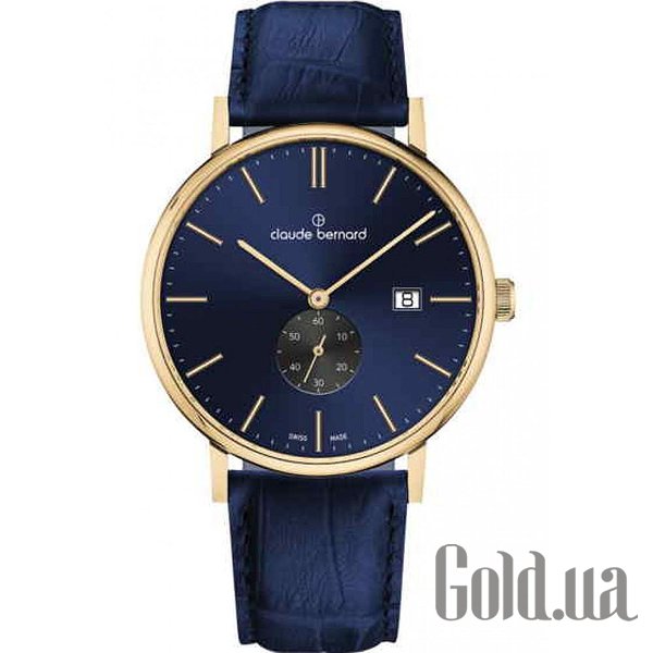 

Швейцарские часы Claude Bernard, Мужские часы Slim Line Small Second 65004 37J BUIDG