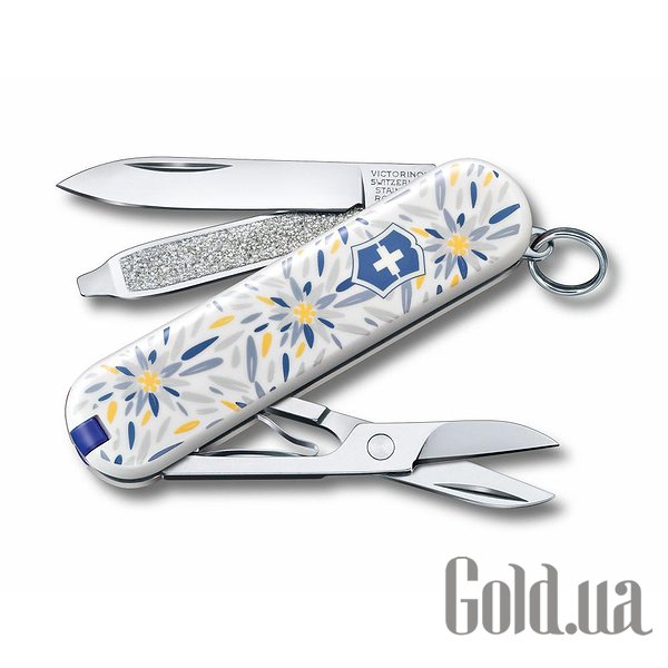 

Нож Victorinox, Мультитул Classic LE "Alpine Edelweiss" 06223.L2109