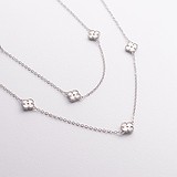 Срібне кольє